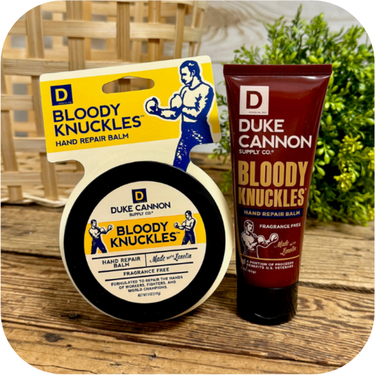 Duke Cannon’s Bloody Knuckles Hand Repair Balm: Tough on Dry Skin, Easy on Hardworking Hands