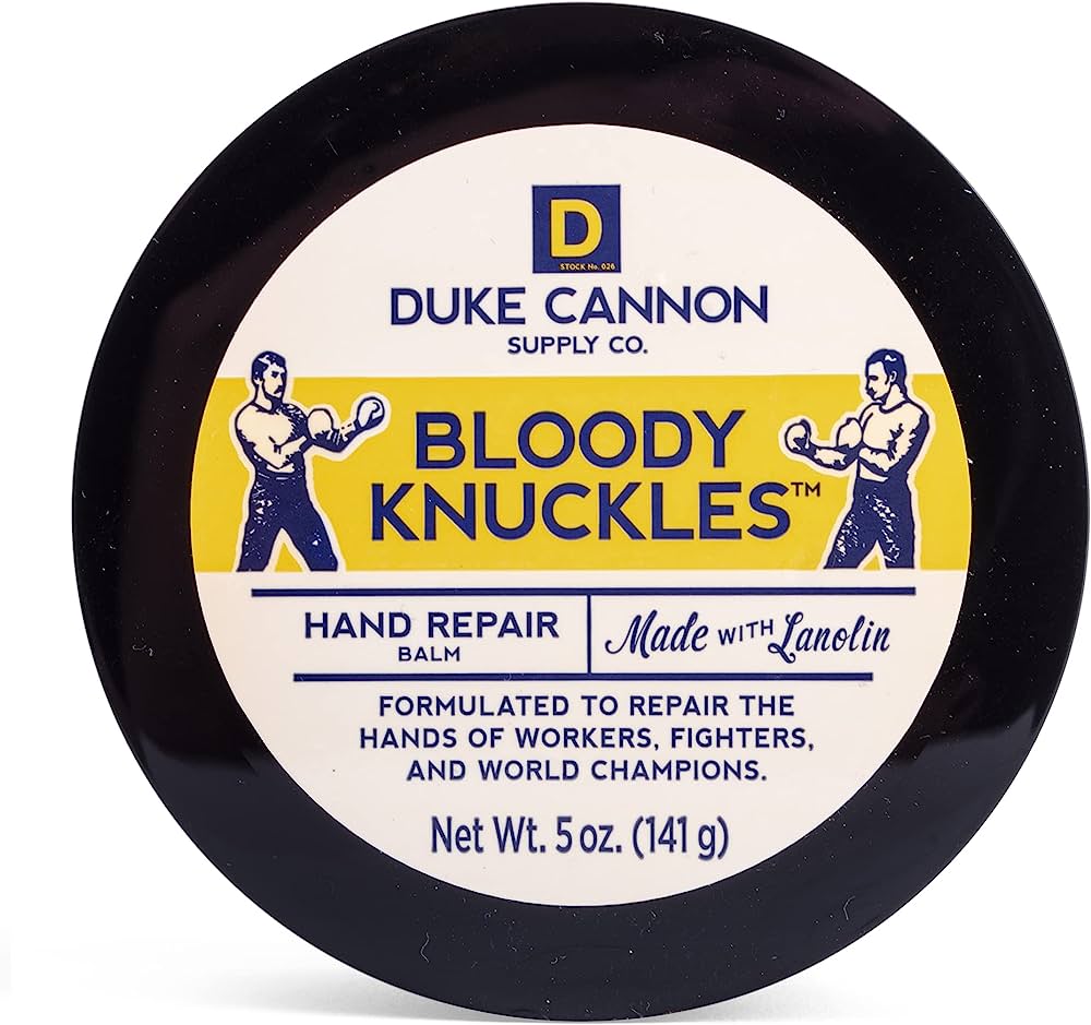 Duke Cannon's "Bloody Knuckles" - Because Lotion Shouldn’t Feel Like a Betrayal