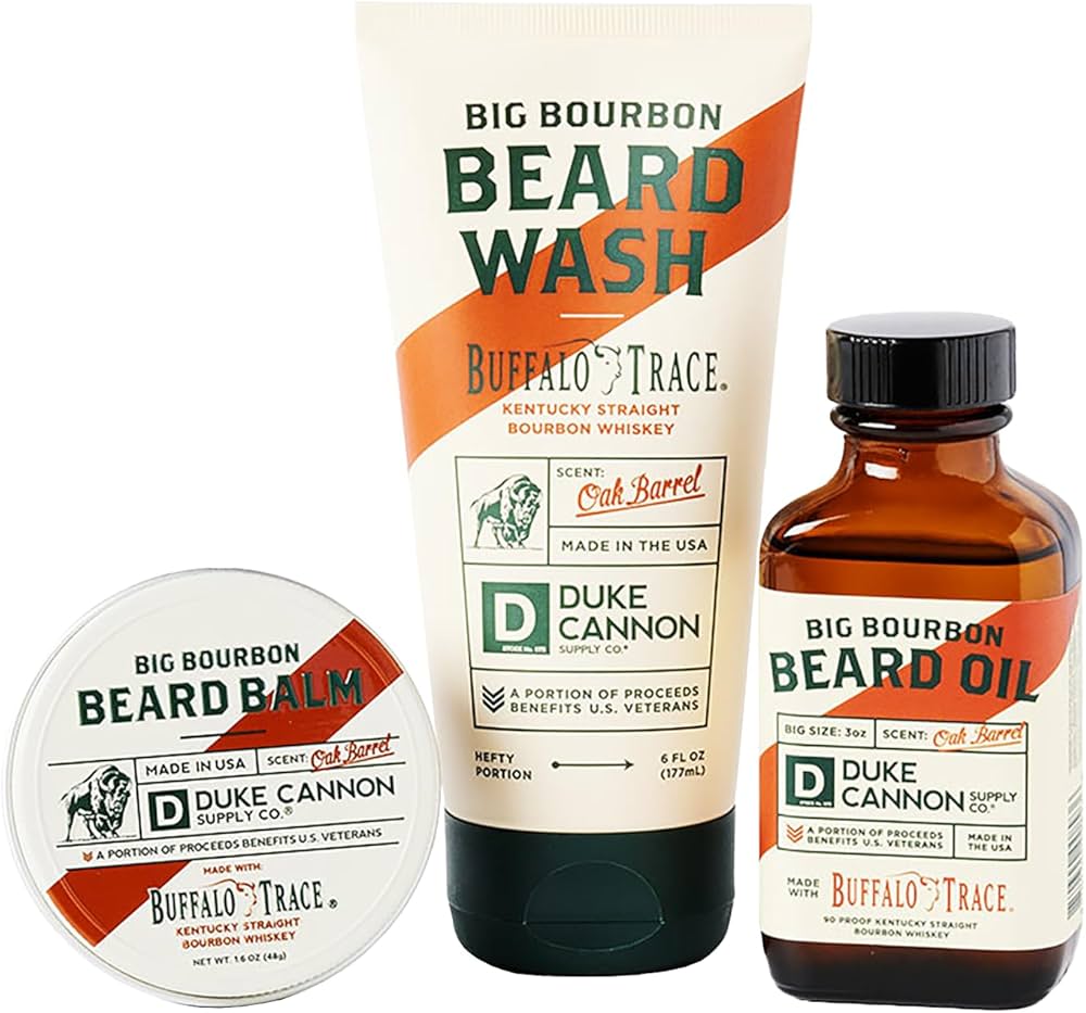Beard Box - Duke Cannon's Big Bourbon Beard Box - You will Not Smell Like Bourbon!