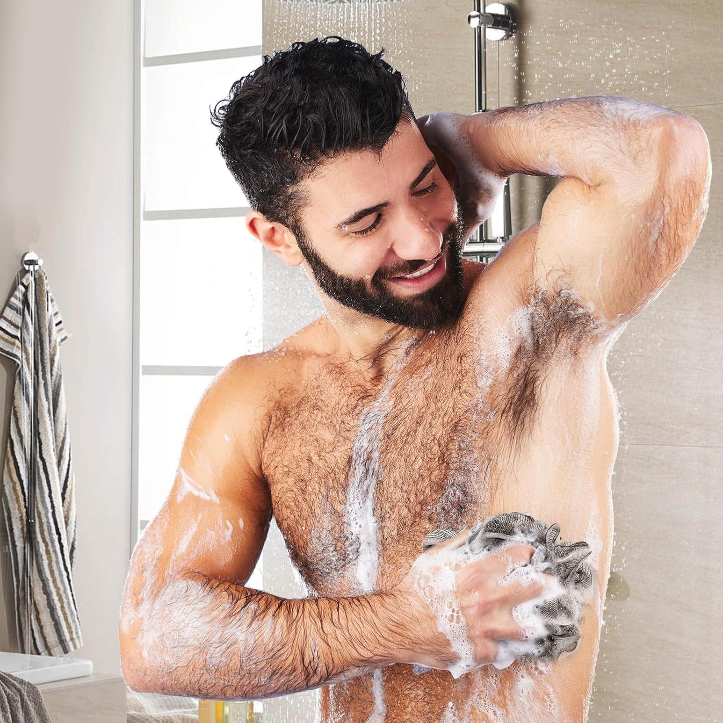 X-Large Size (75g) Shower Loofah for Men