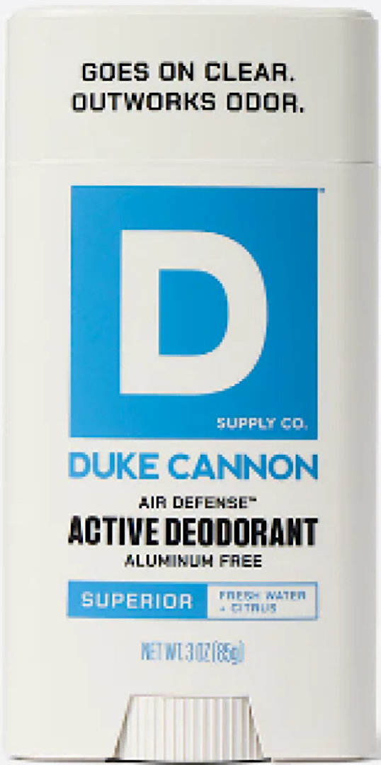 Deodorant - Duke Cannon's Air Defense - Zero Aluminum, Zero B.S.