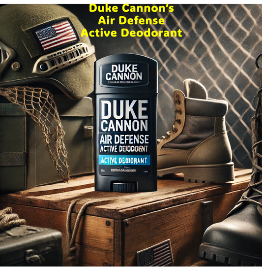 Deodorant - Duke Cannon's Air Defense - Zero Aluminum, Zero B.S.