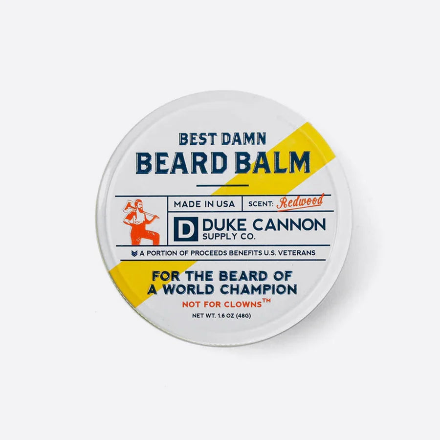 Beard Balm - Duke Cannon's Best Darn Beard Balm - Tame the Beard. Save the Republic!