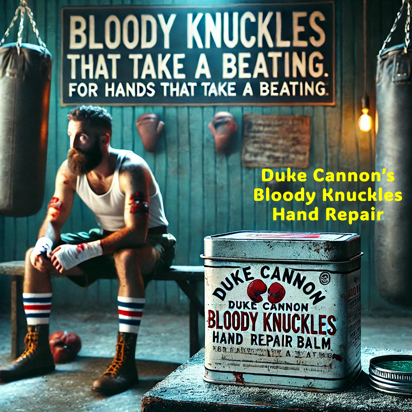 Duke Cannon's "Bloody Knuckles" - Because Lotion Shouldn’t Feel Like a Betrayal