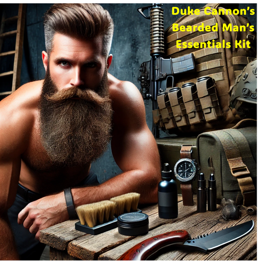 Duke Cannon's "Bearded Man's Essential Kit" - Because Shaving is for Quitters!