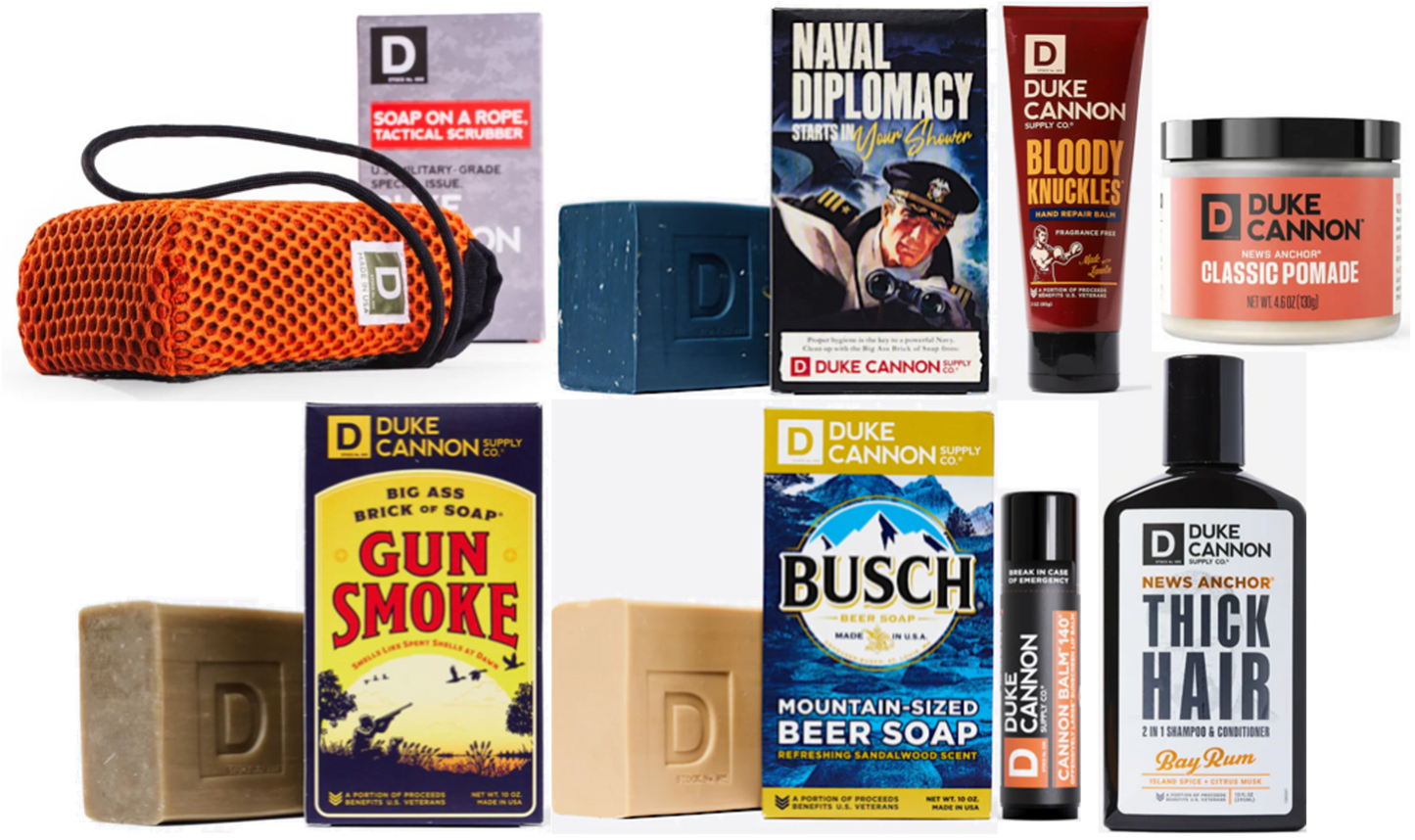 Duke Cannon's "Best Value Kit" - Smell Good on Any Budget - Don't Compromise!