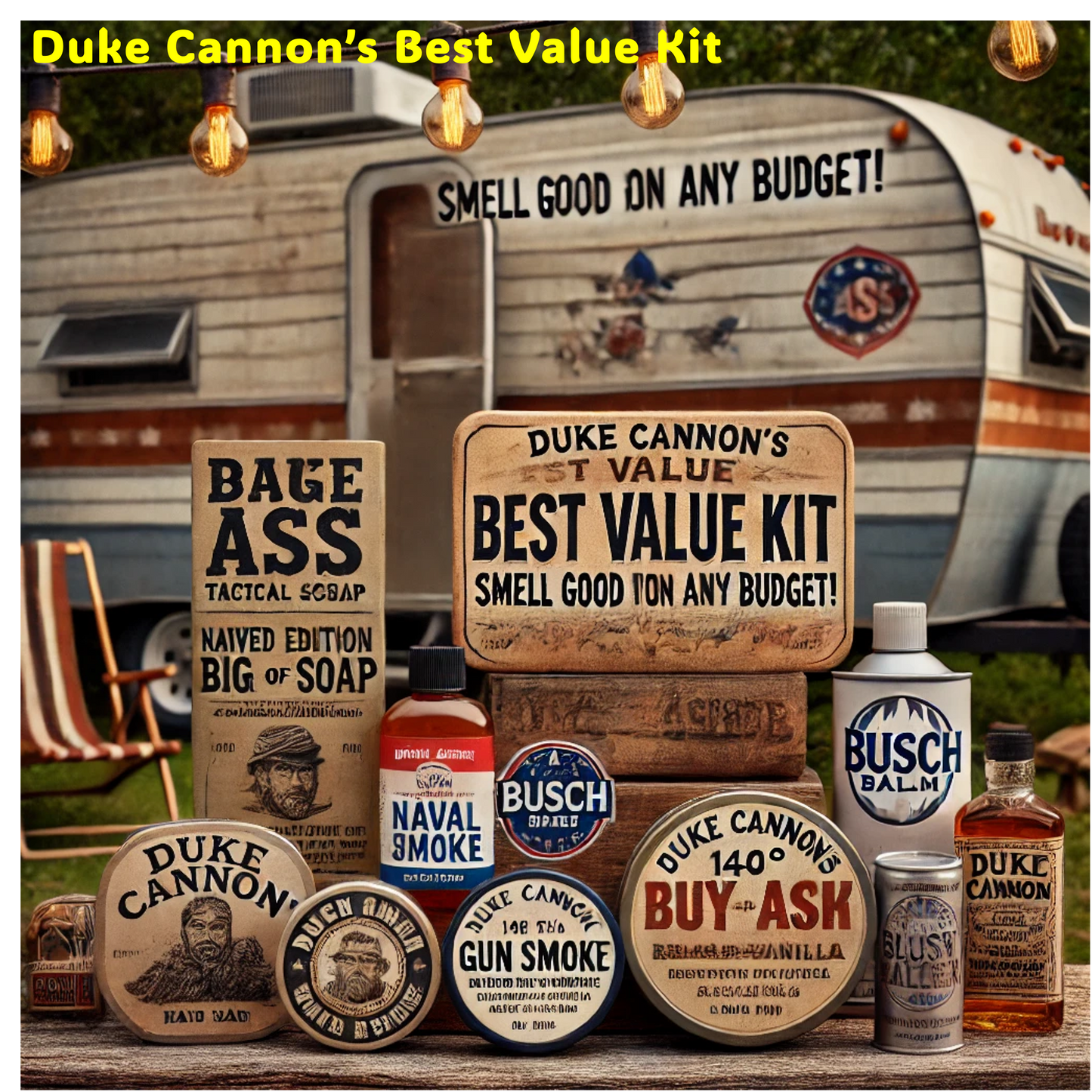 Duke Cannon's "Best Value Kit" - Smell Good on Any Budget - Don't Compromise!
