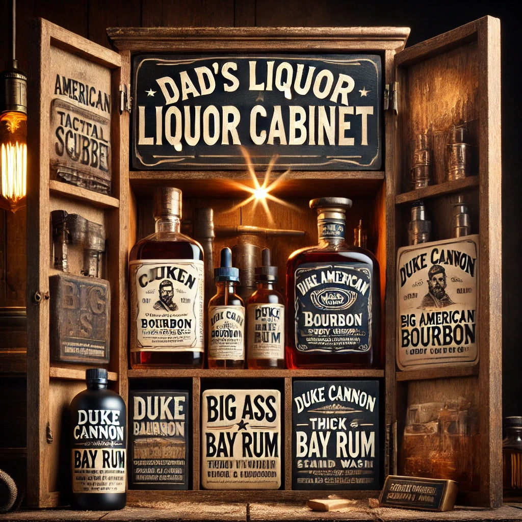 Duke Cannon's "Dad's Liquor Cabinet" Kit - Distilled Masculinity, No Chaser Needed