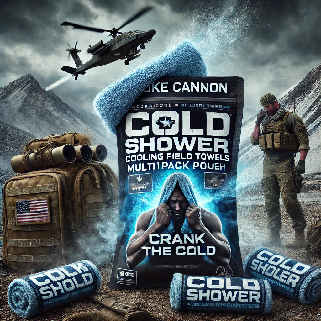 Duke Cannon's Cold Shower Field Towels - It’s Like Getting Kicked in the Face by a Cold Front.