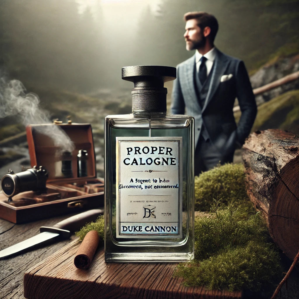 Cologne - Duke Cannon's "Proper Cologne" - To Be Discovered, Not Announced