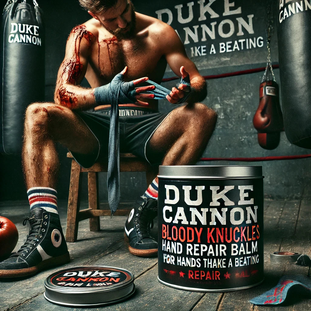 Duke Cannon's "Bloody Knuckles" - Because Lotion Shouldn’t Feel Like a Betrayal