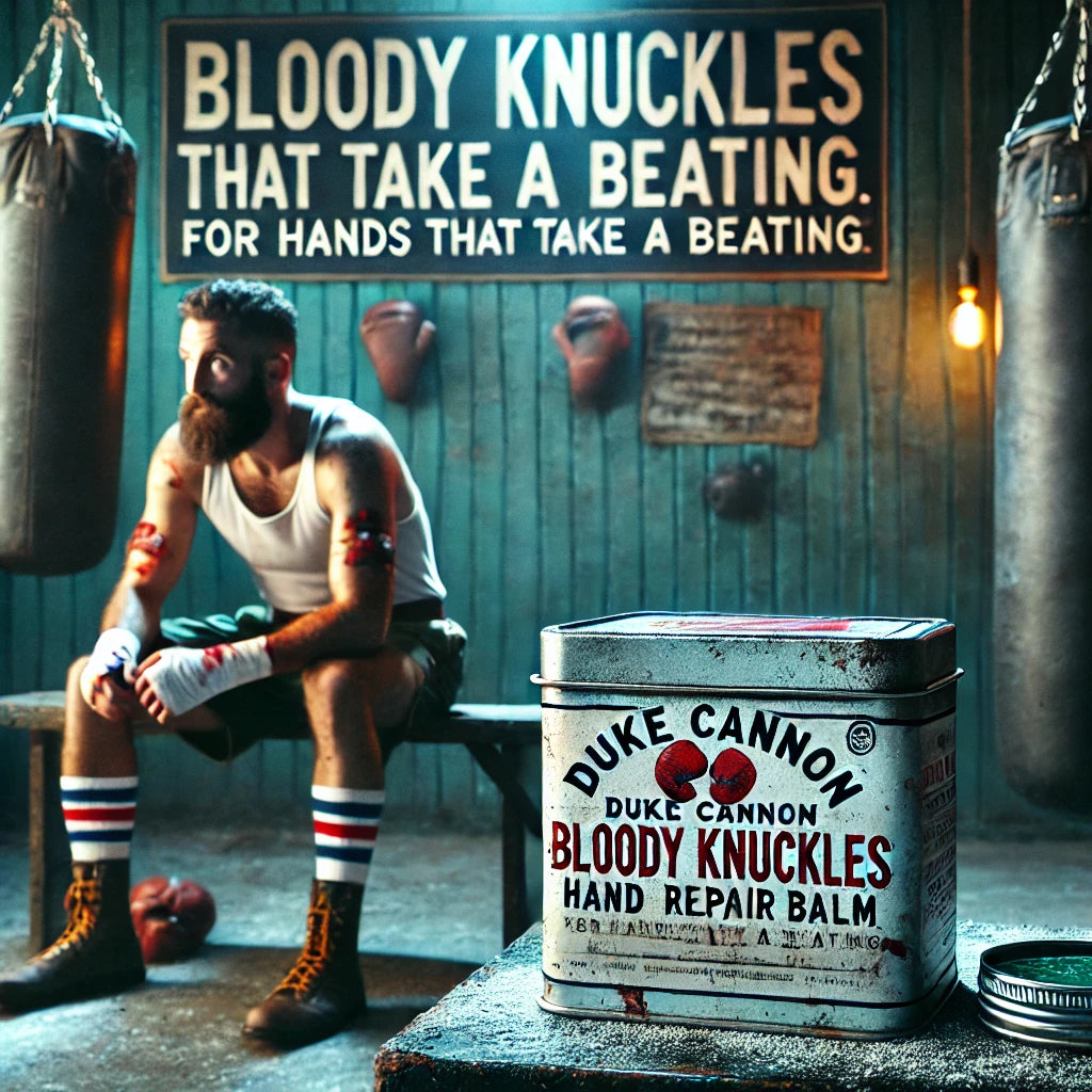 Duke Cannon's "Bloody Knuckles" - Because Lotion Shouldn’t Feel Like a Betrayal