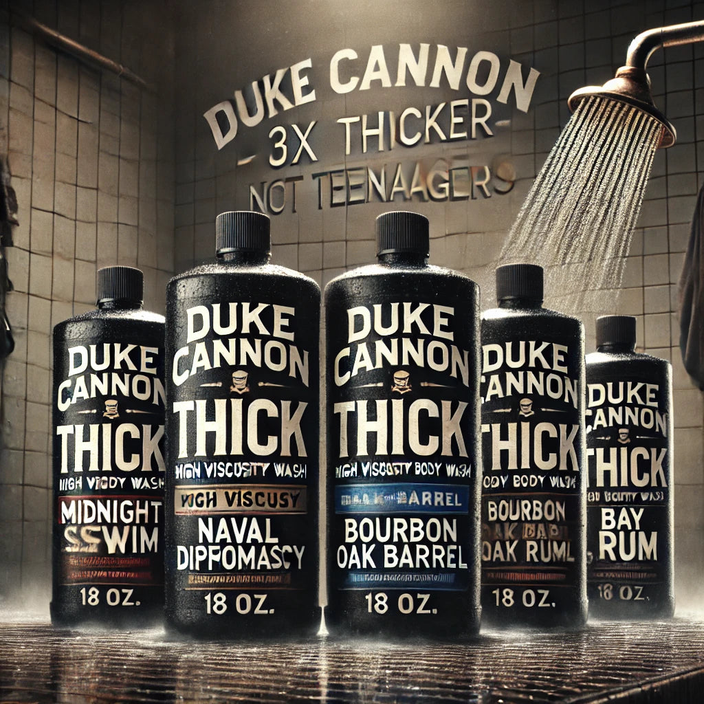 Body Wash - Duke Cannon's THICK High Viscosity Body Wash - So THICK, It Has Its Own Gravitational Pull
