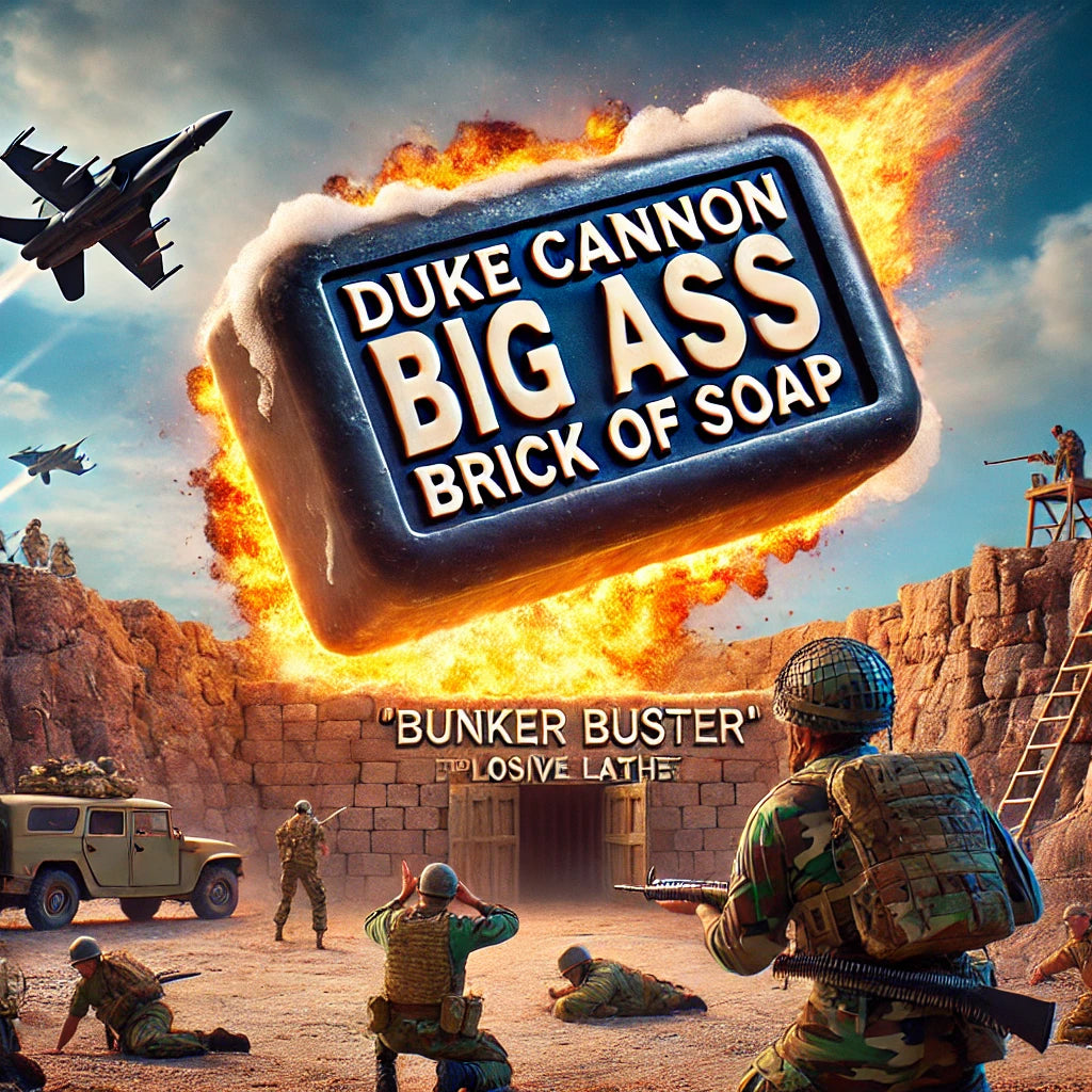 Duke Cannon's Big A$$ Brick of Soap (10oz) - Because Bubble Baths Are for Your Neighbor Carl