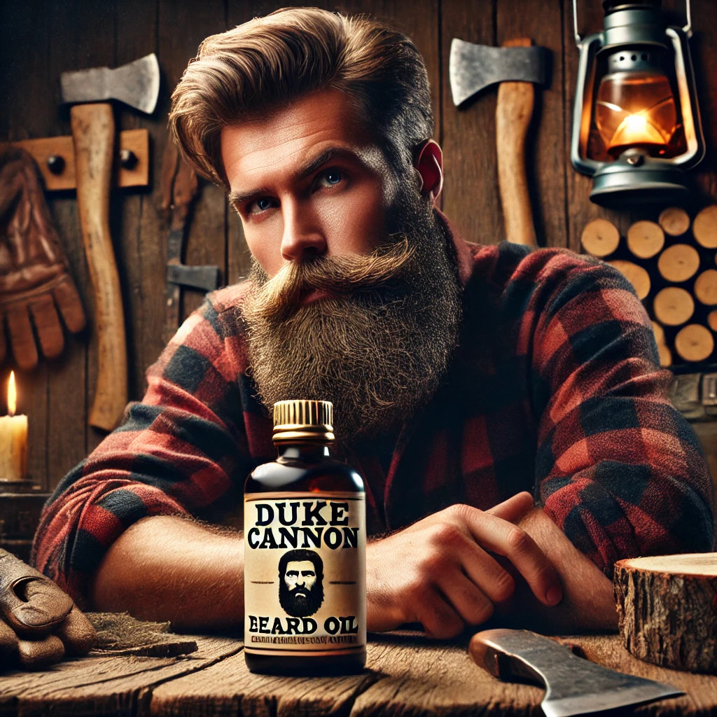 Beard Oil - Duke Cannon's Best Darn Beard Oil - Softens Beards, Hardens Reputations!
