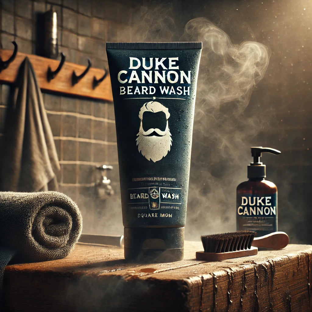 Duke Cannon's Best Damn Beard Wash - Built for a beard that’s been through some things...