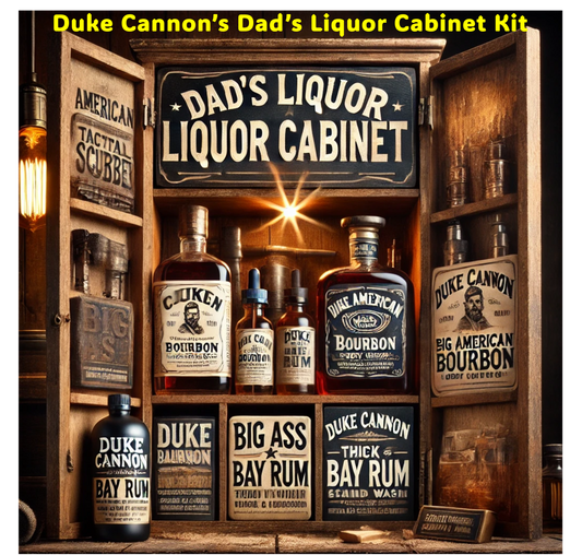 Duke Cannon's "Dad's Liquor Cabinet" Kit - Distilled Masculinity, No Chaser Needed