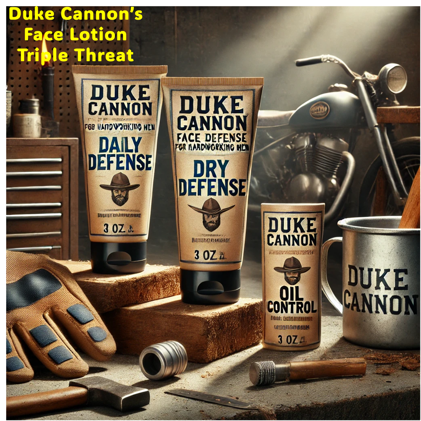 Face Lotion - Duke Cannon’s Triple Threat of Face-Saving Formulas - Defense Without Drama