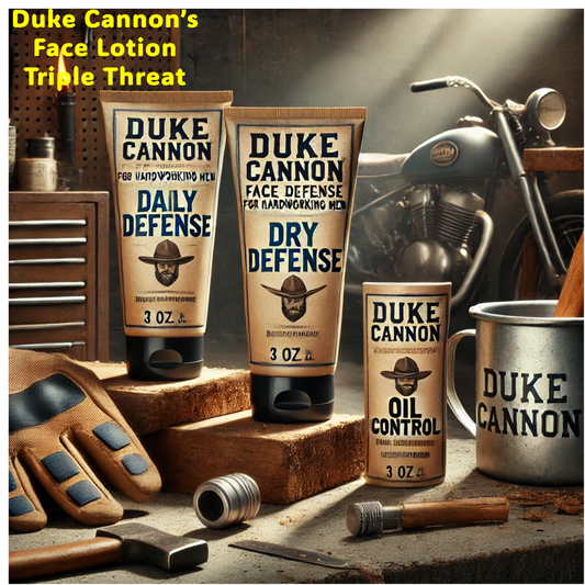 Face Lotion - Duke Cannon’s Triple Threat of Face-Saving Formulas - Defense Without Drama