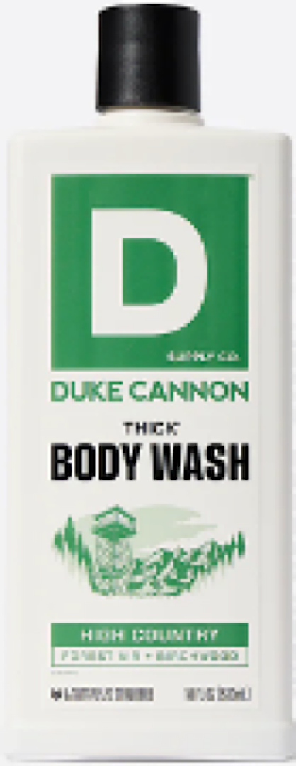 Body Wash - Duke Cannon's THICK High Viscosity Body Wash - So THICK, It Has Its Own Gravitational Pull