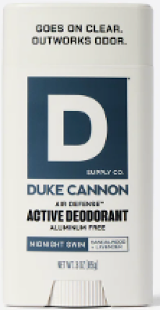 Deodorant - Duke Cannon's Air Defense - Zero Aluminum, Zero B.S.