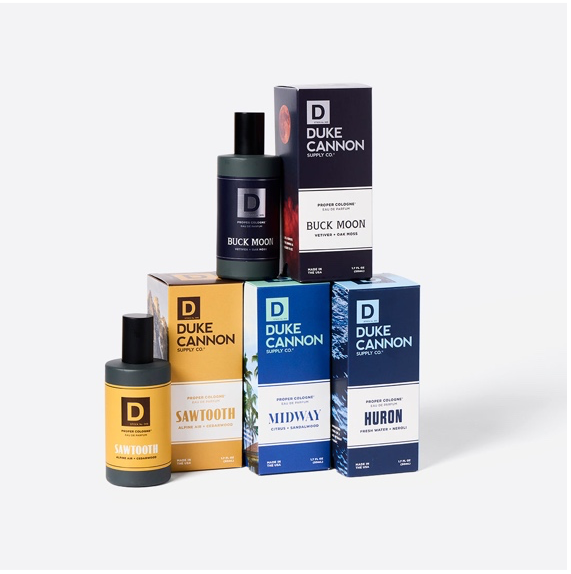 Cologne - Duke Cannon's "Proper Cologne" - To Be Discovered, Not Announced