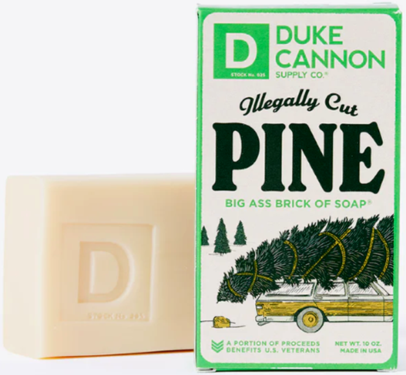 Duke Cannon's Big A$$ Brick of Soap (10oz) - Because Bubble Baths Are for Your Neighbor Carl