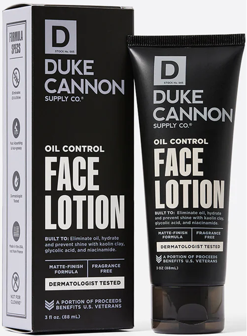 Face Lotion - Duke Cannon’s Triple Threat of Face-Saving Formulas - Defense Without Drama