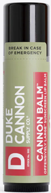 Duke Cannon's "Offensively Large" Tactical Lip Protectant - Lip Balm for Men Who Don’t Say “Lip Balm”