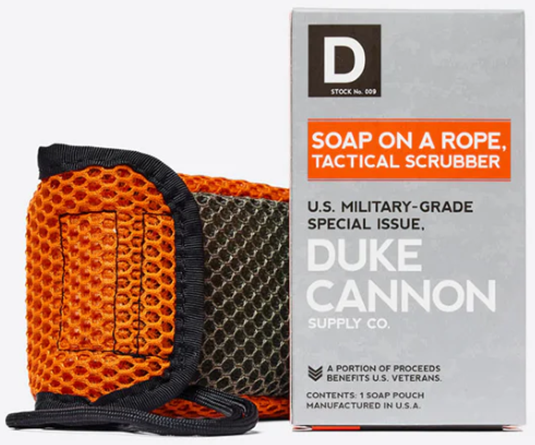 Duke Cannon's Tactical Scrubber - US Military Grade -Turns Your Shower into a Full-Contact Sport