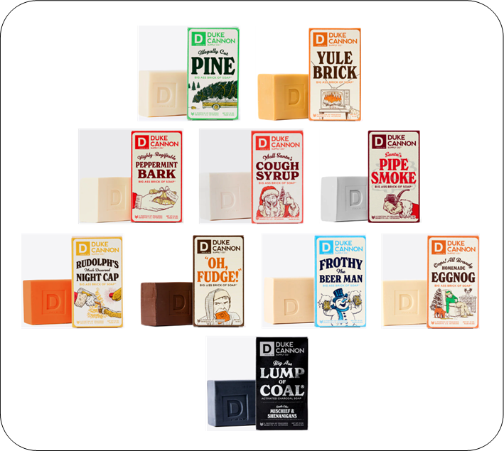 Duke Cannon's Big Ass Brick of Soap - Bundle & Save - One Brick is Tough, a Whole Stack is Strategic