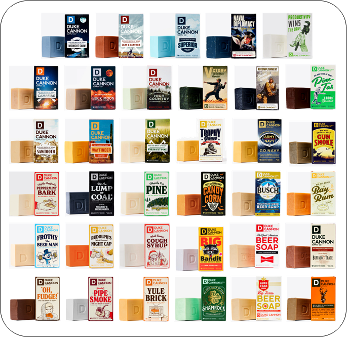 Duke Cannon's Big A$$ Brick of Soap (10oz) - Because Bubble Baths Are for Your Neighbor Carl