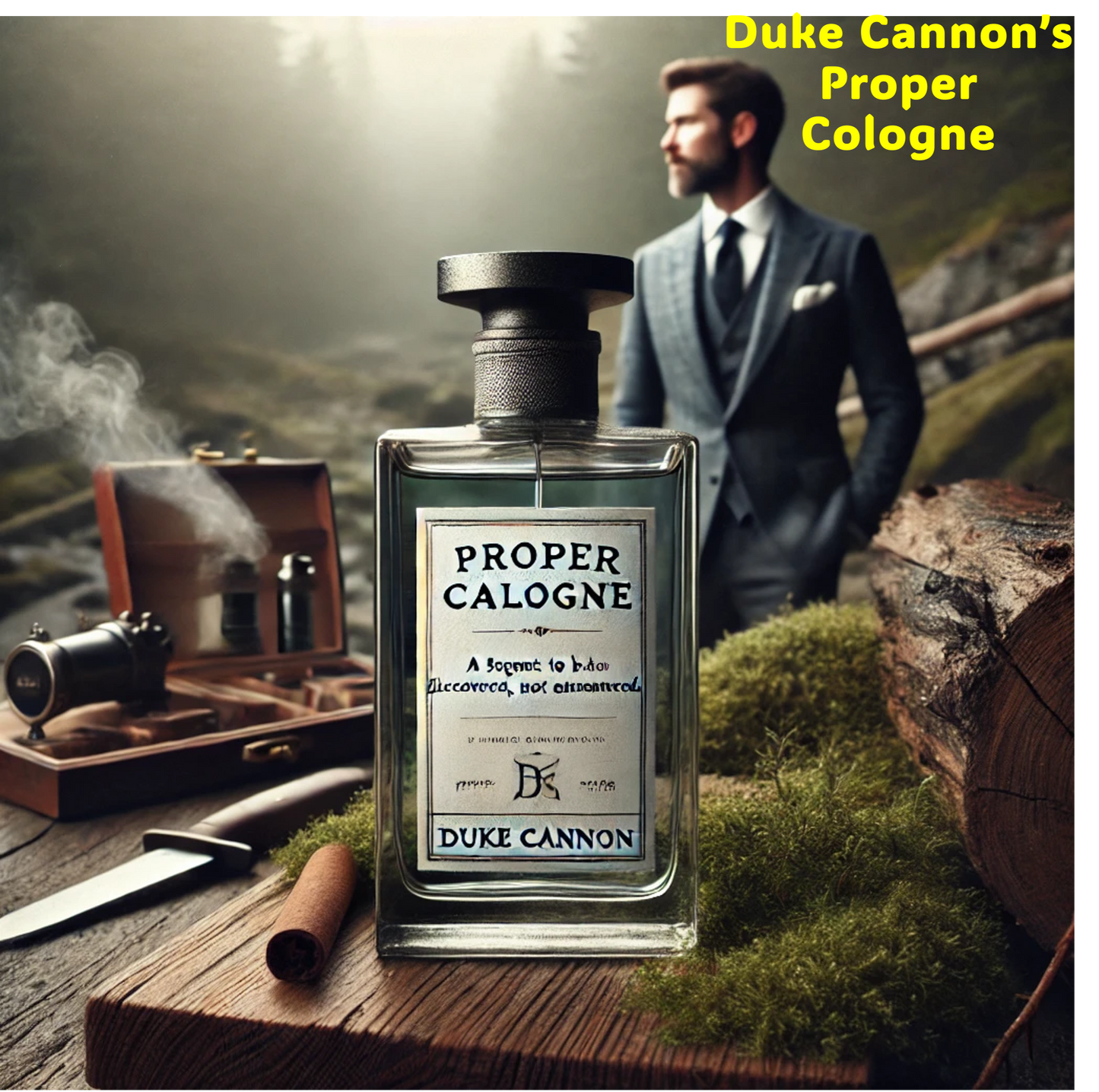 Cologne - Duke Cannon's "Proper Cologne" - To Be Discovered, Not Announced