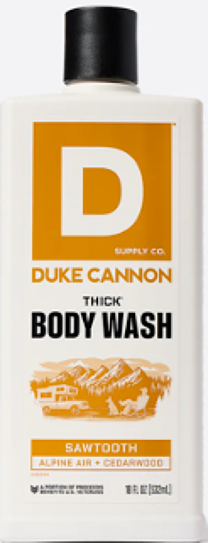 Body Wash - Duke Cannon's THICK High Viscosity Body Wash - So THICK, It Has Its Own Gravitational Pull