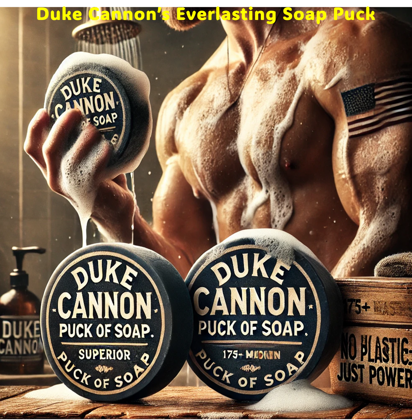 Soap - Duke Cannon's Everlasting Puck - Soap That Fights Above Its Weight Class