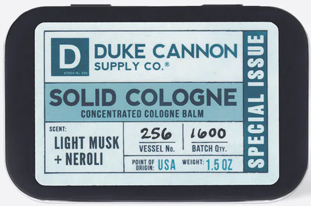 Cologne - Duke Cannon's Solid Cologne - This Will Be the Beginning of Your Legacy