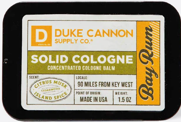 Cologne - Duke Cannon's Solid Cologne - This Will Be the Beginning of Your Legacy