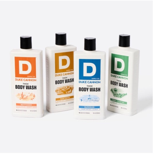 Body Wash - Duke Cannon's THICK High Viscosity Body Wash - So THICK, It Has Its Own Gravitational Pull