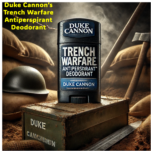 Antiperspirant Deodorant - Duke Cannon's Trench Warfare - Built for combat. Approved for cubicles