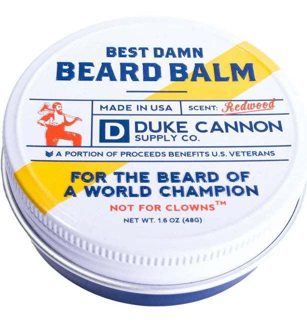 Beard Balm - Duke Cannon's Best Darn Beard Balm - Tame the Beard. Save the Republic!