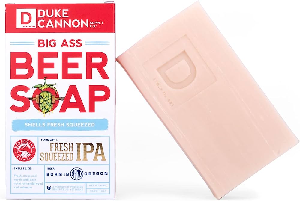 Duke Cannon's Big A$$ Brick of Soap (10oz) - Because Bubble Baths Are for Your Neighbor Carl