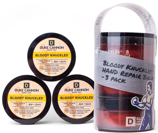 Duke Cannon's "Bloody Knuckles" Hand Repair Balm  **Single, 2-PACK or 3-PACK**