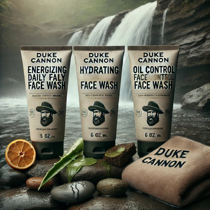 Duke Cannon's Face Wash Trilogy - Because Your Face Didn’t Come Here to Make Friends