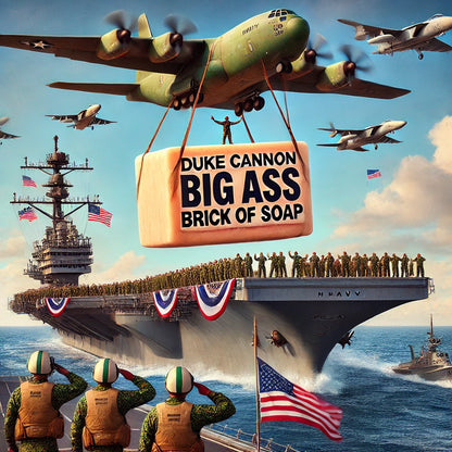 Duke Cannon's Big Ass Brick of Soap - Bundle & Save - One Brick is Tough, a Whole Stack is Strategic