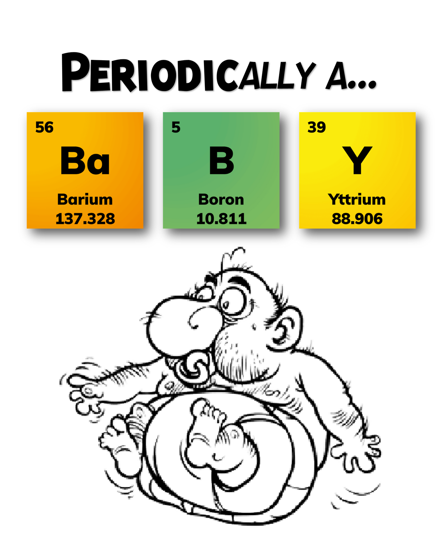 Custom-print, T-shirt, Funny, Periodic Table