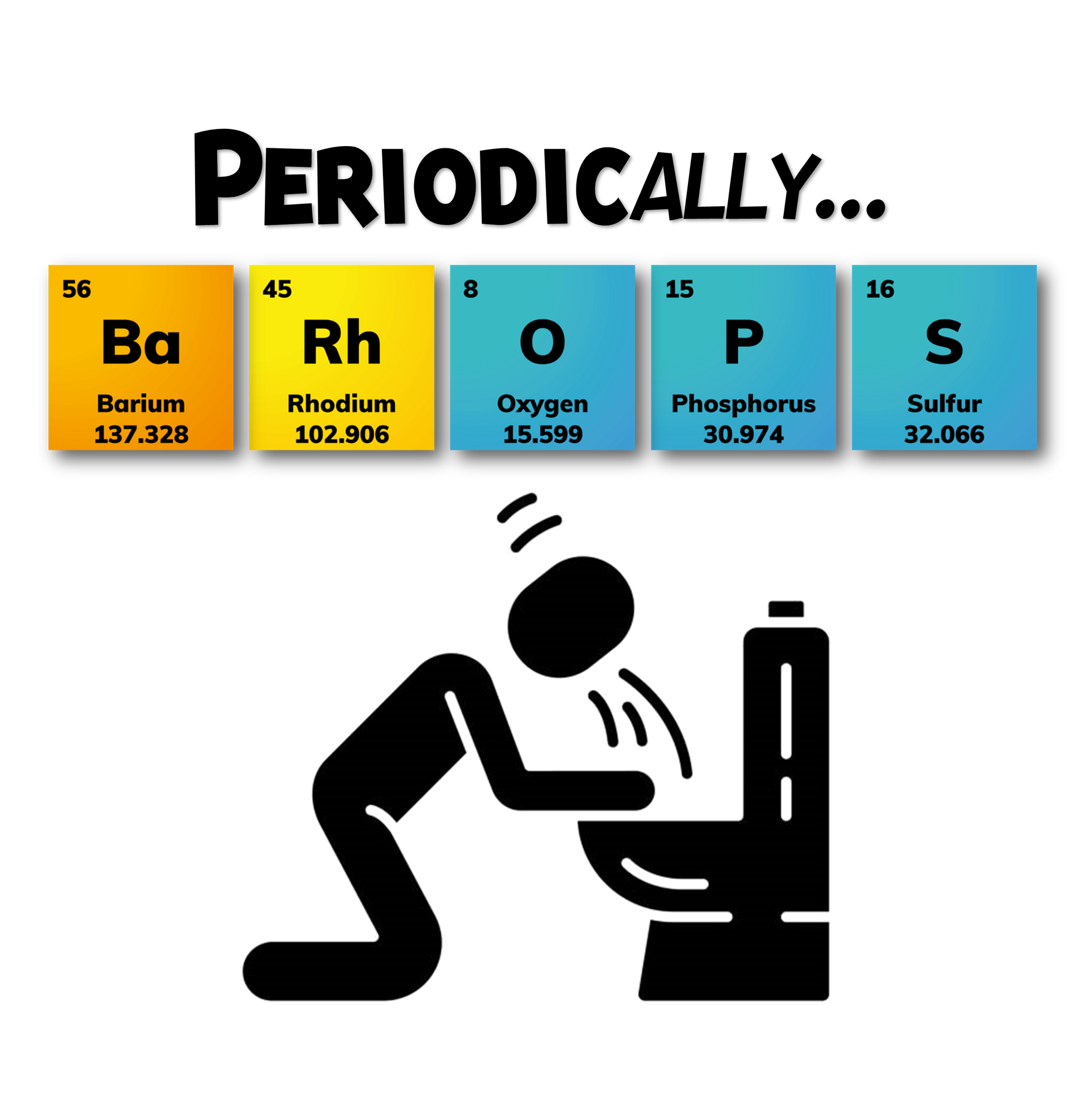 Custom-print, T-shirt, Funny, Periodic Table