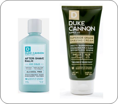 Duke Cannon's Shaving Lineup - Barbershop Standards