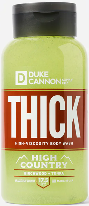 Duke Cannon's THICK High Viscosity Body Wash