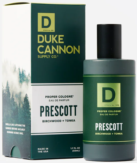 Duke Cannon's "Proper Cologne"