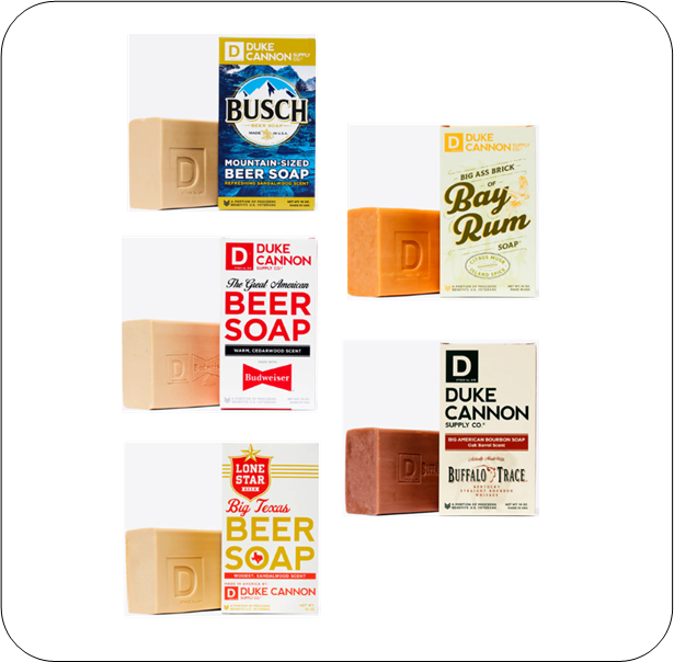 Duke Cannon's Big Ass Brick of Soap - Bundle & Save - One Brick is Tough, a Whole Stack is Strategic